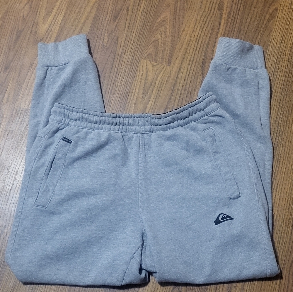 Y2K Quiksilver Men’s Small SP Embroidered Logo Joggers Retro Streetwear C54